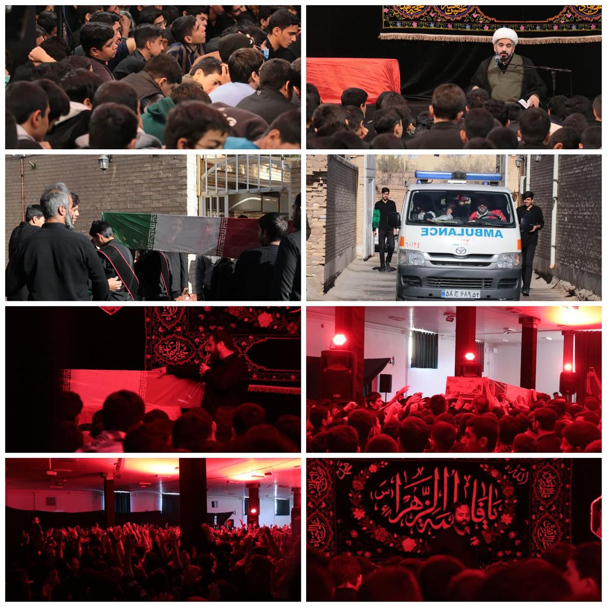 مجلس عزای ایام فاطمیه دوم با میزبانی شهید گمنام